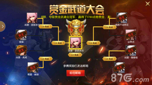 阿拉德之怒赏金武道大会赛制