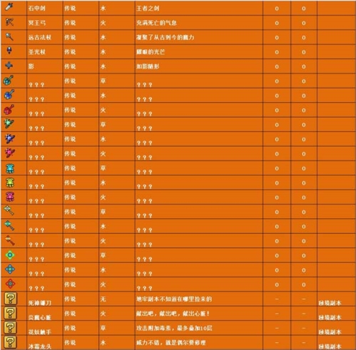 我的勇者无限粉钻破解版武器大全图片3