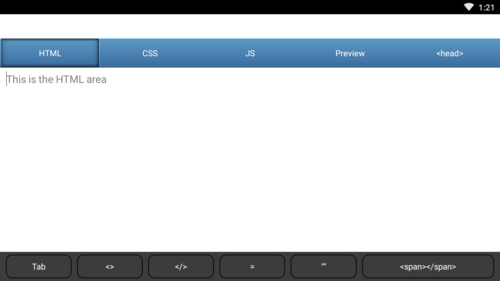 html编辑器安卓版图片1